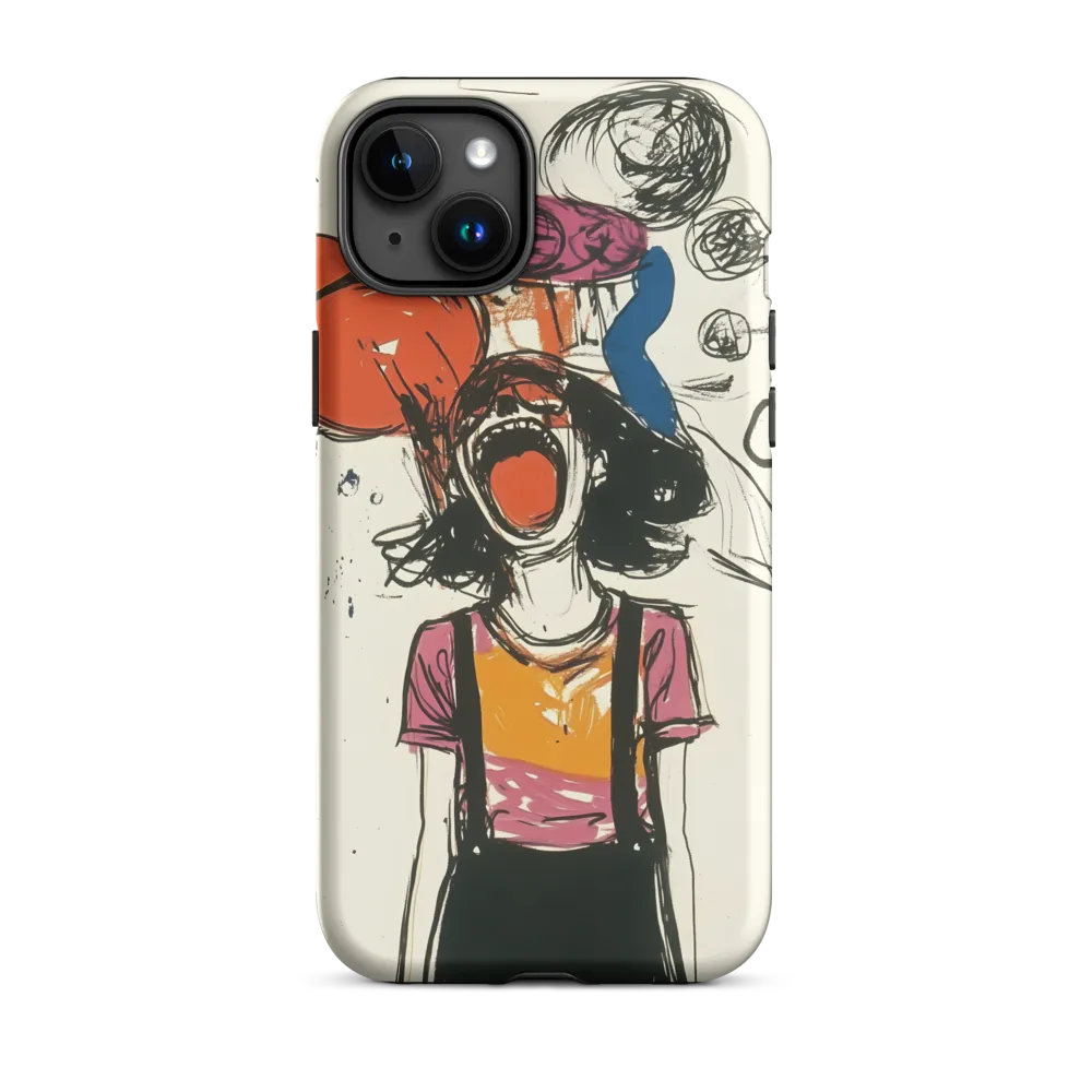 Echoes of Anguish | Phone Case |  15 Plus | Tough Case | Matte