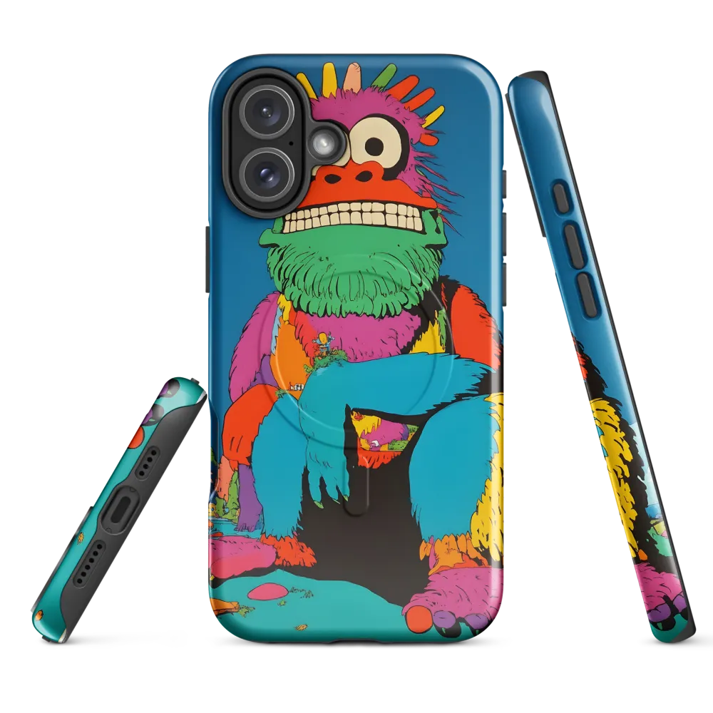 Whimsical Giant: A Playful Monster Encounter