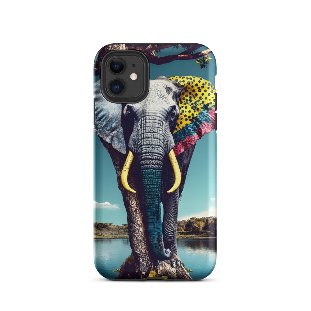Playful Elegance: The Surreal Elephant