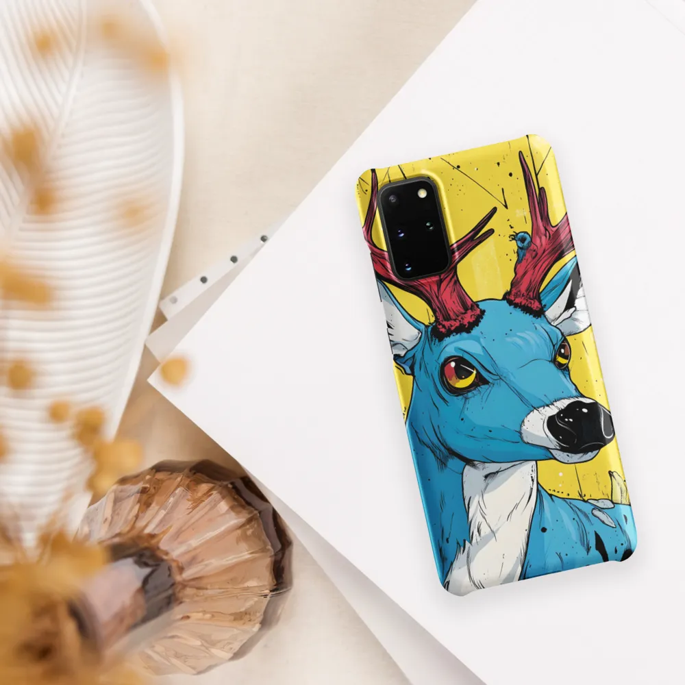 Vivid Antlers: A Modern Take on Nature