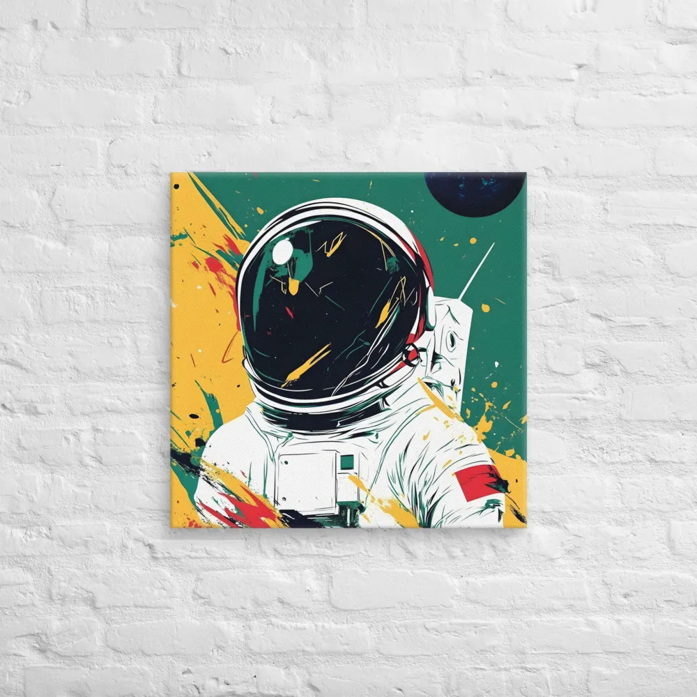 Galactic Explorer: A Modern Odyssey | Canvas | 24″×24″