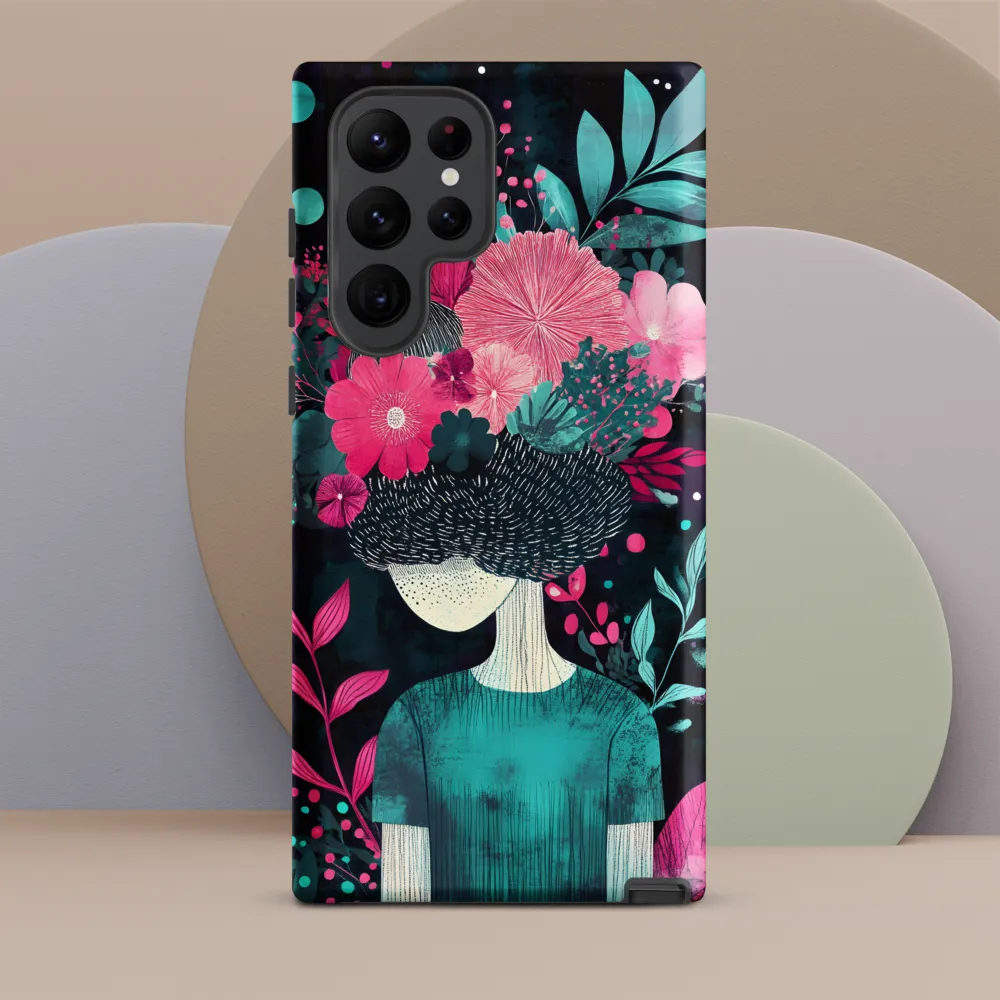 Floral Harmony: A Portrait of Serenity
