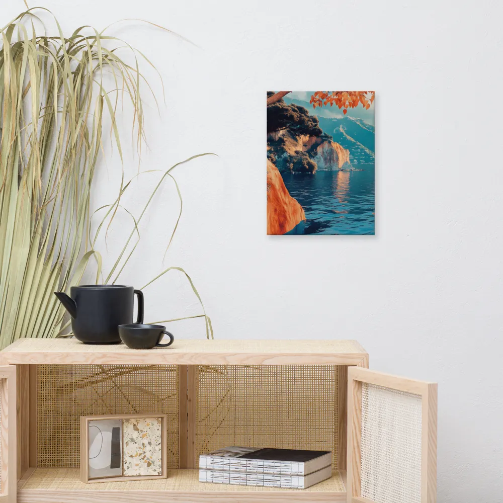 Elysian Waterscape | Canvas | 12″×16″