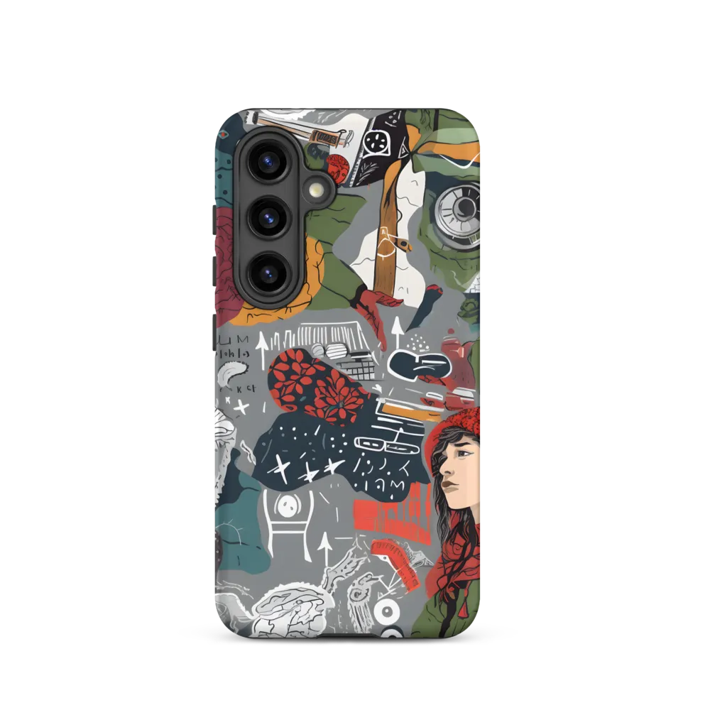 Enigmatic Whispers of Nature | Phone Case |  S24 | Tough Case | Matte