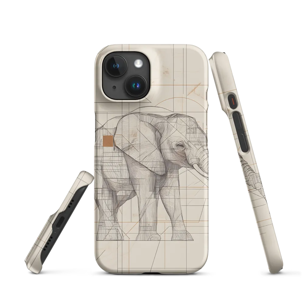 Geometric Elegance: The Steel Elephant
