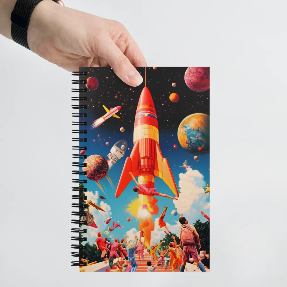 Launch of Imagination | Spiral Notebook