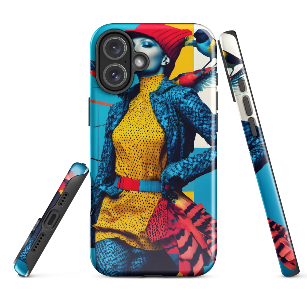 Vibrant Fusion of Nature and Fashion