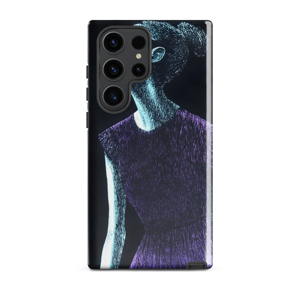 Contemplative Elegance | Phone Case |  S23 Ultra | Tough Case | Glossy