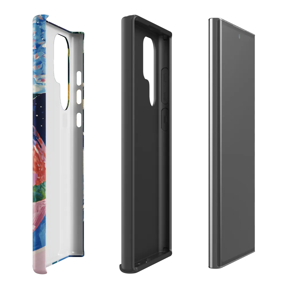 Celestial Orbs of Color | Phone Case |  S22 Ultra | Tough Case | Matte