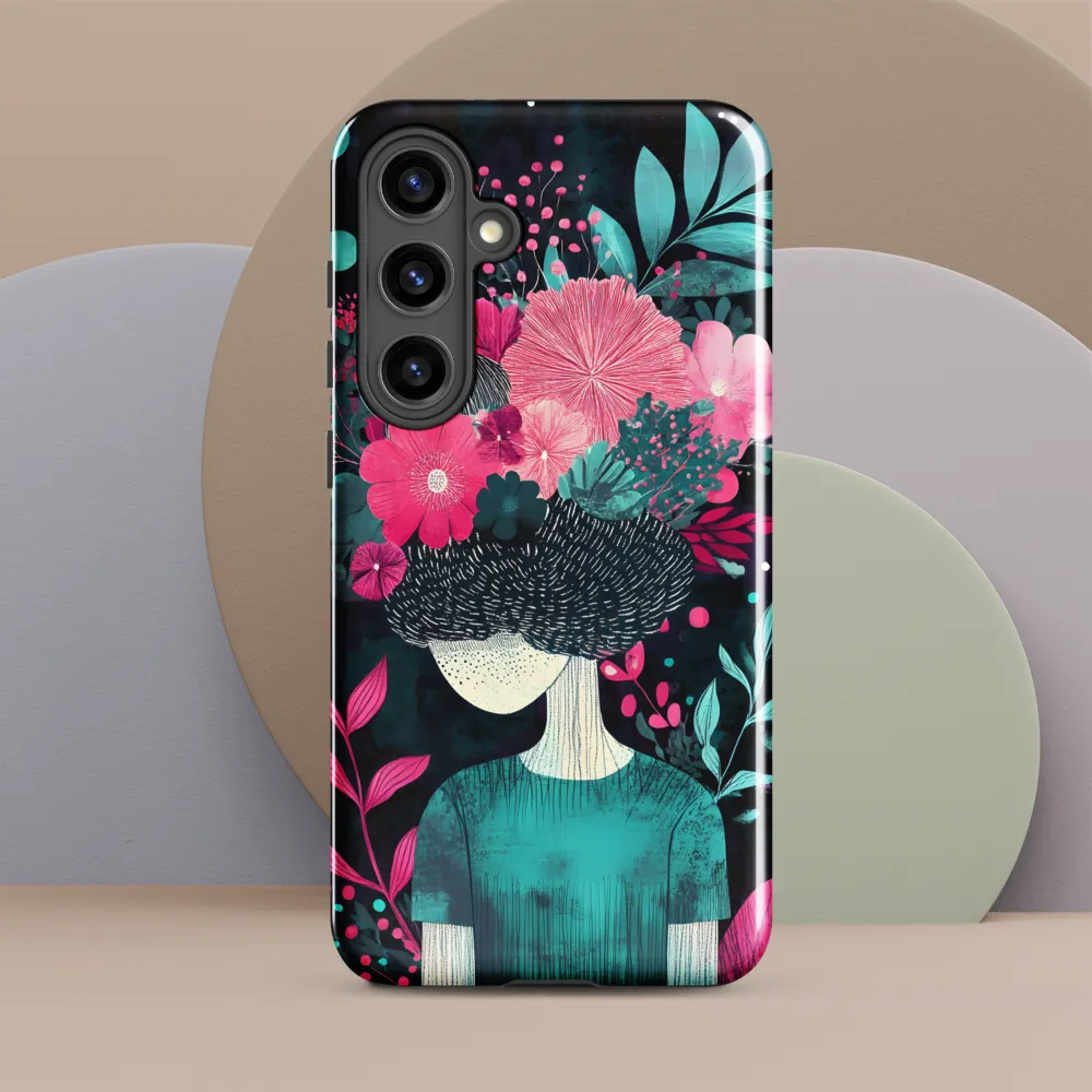 Floral Harmony: A Portrait of Serenity