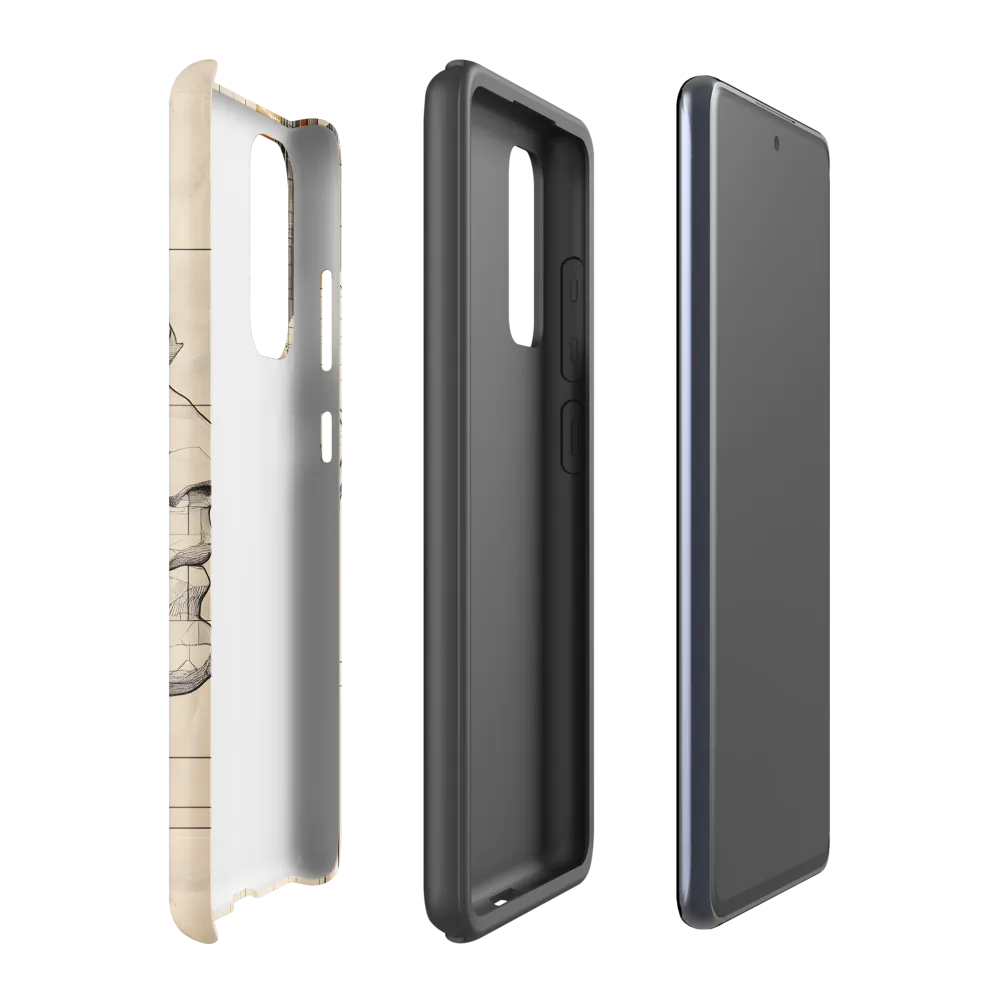 Geometric Reverie | Phone Case |  S20 FE | Tough Case | Matte