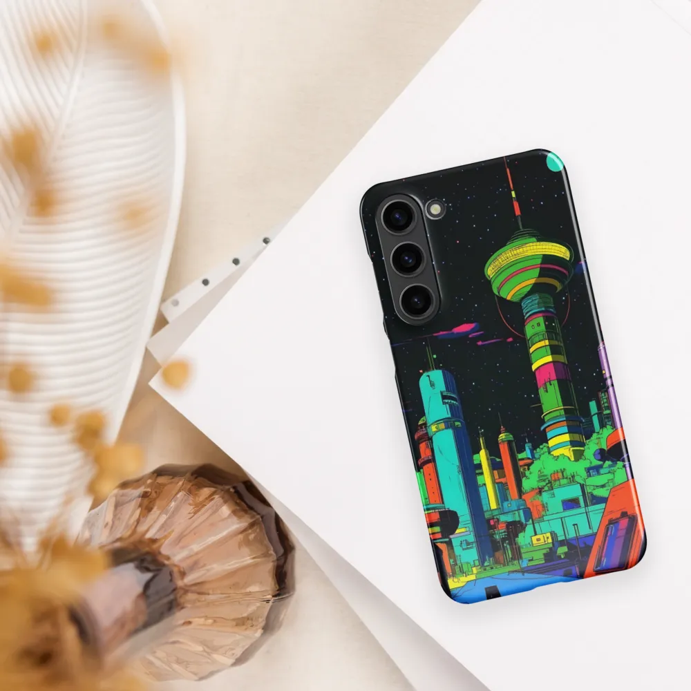 Neon Dreams: A Futuristic Cityscape