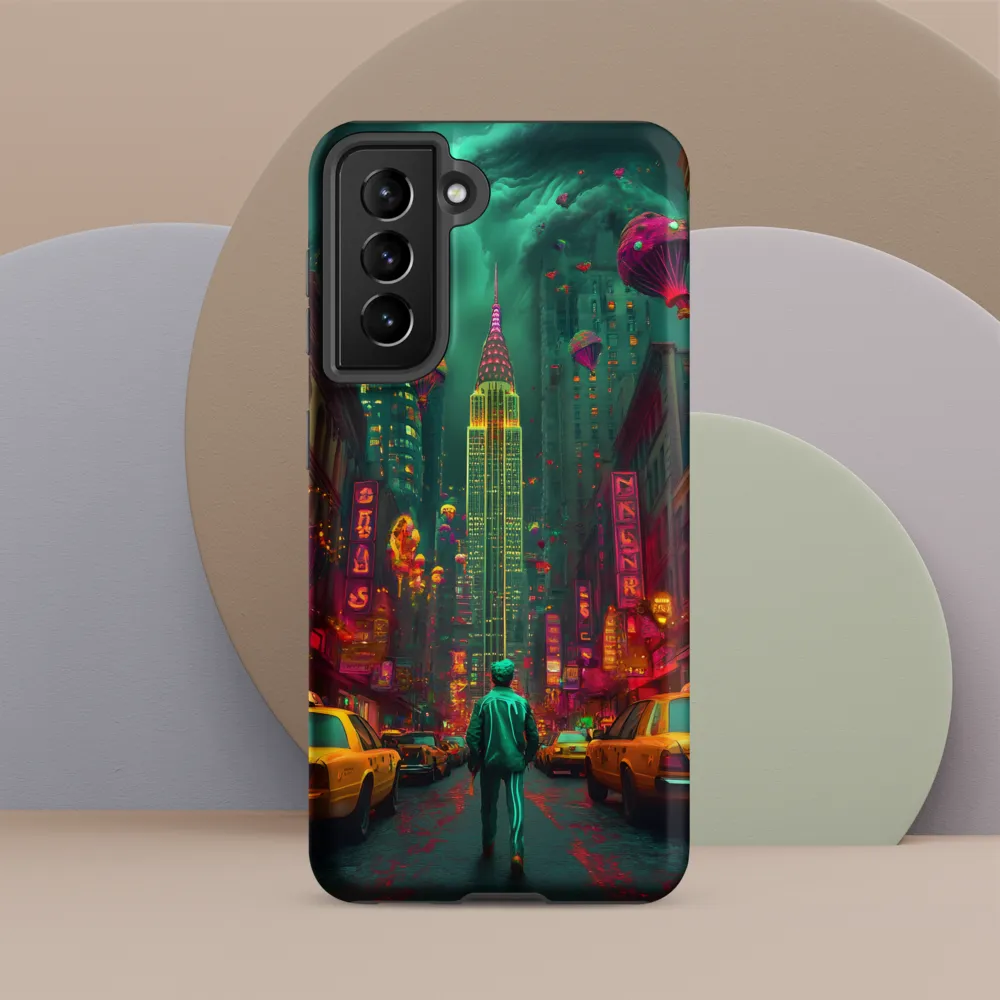 Neon Dreams: A Surreal Urban Journey