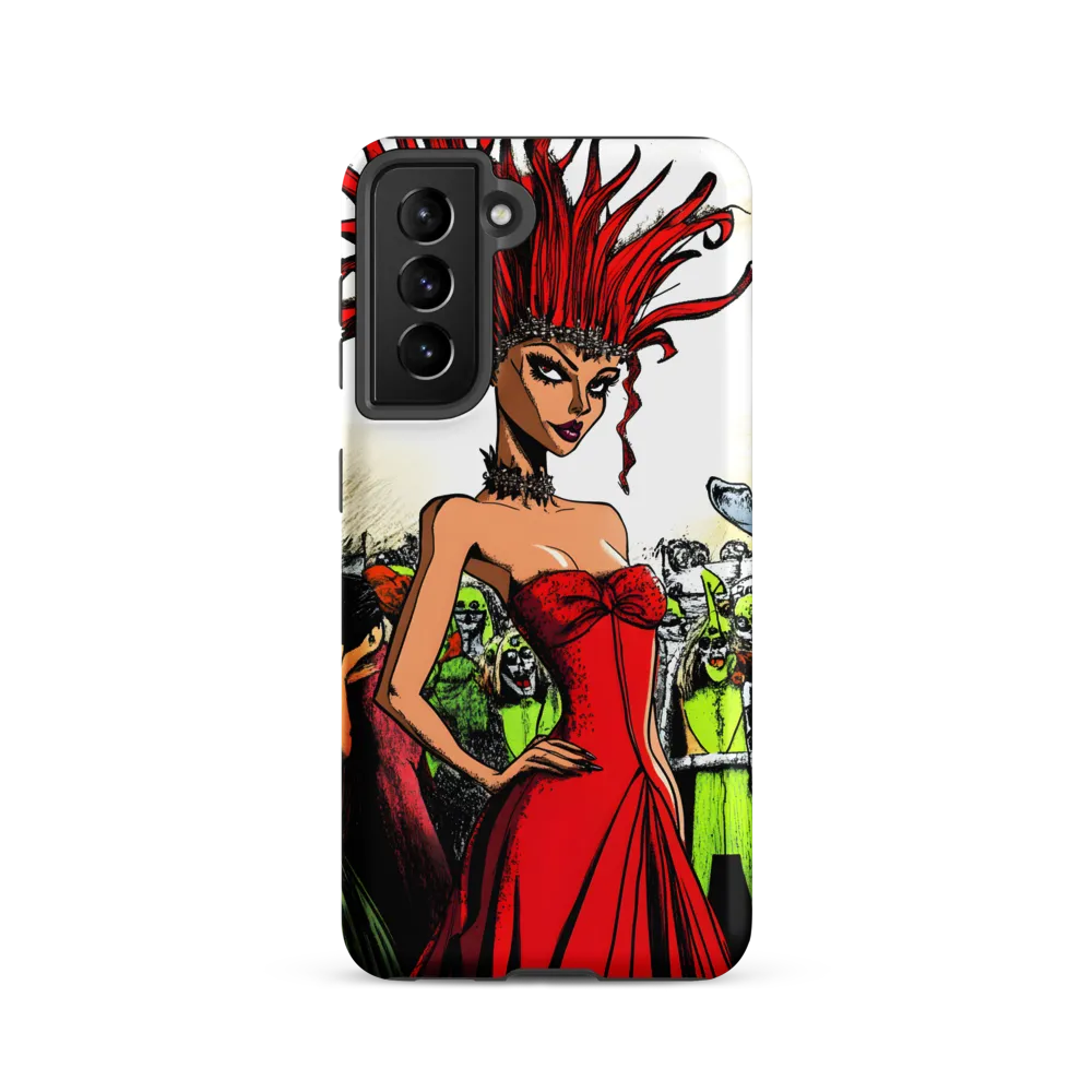 Fiery Elegance: A Fashion Statement