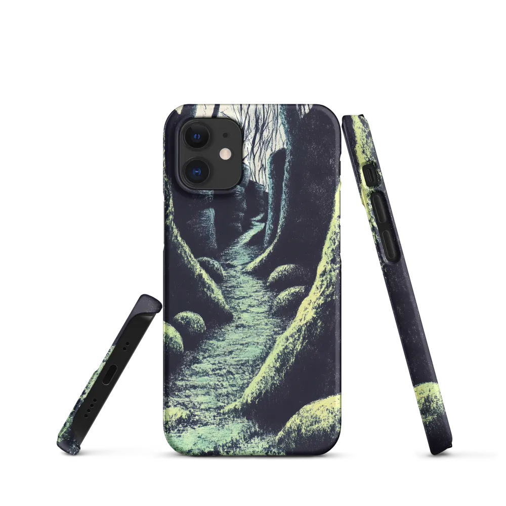 Whispers of the Tranquil Pathway | Phone Case |  12 Mini | Snap Case | Matte