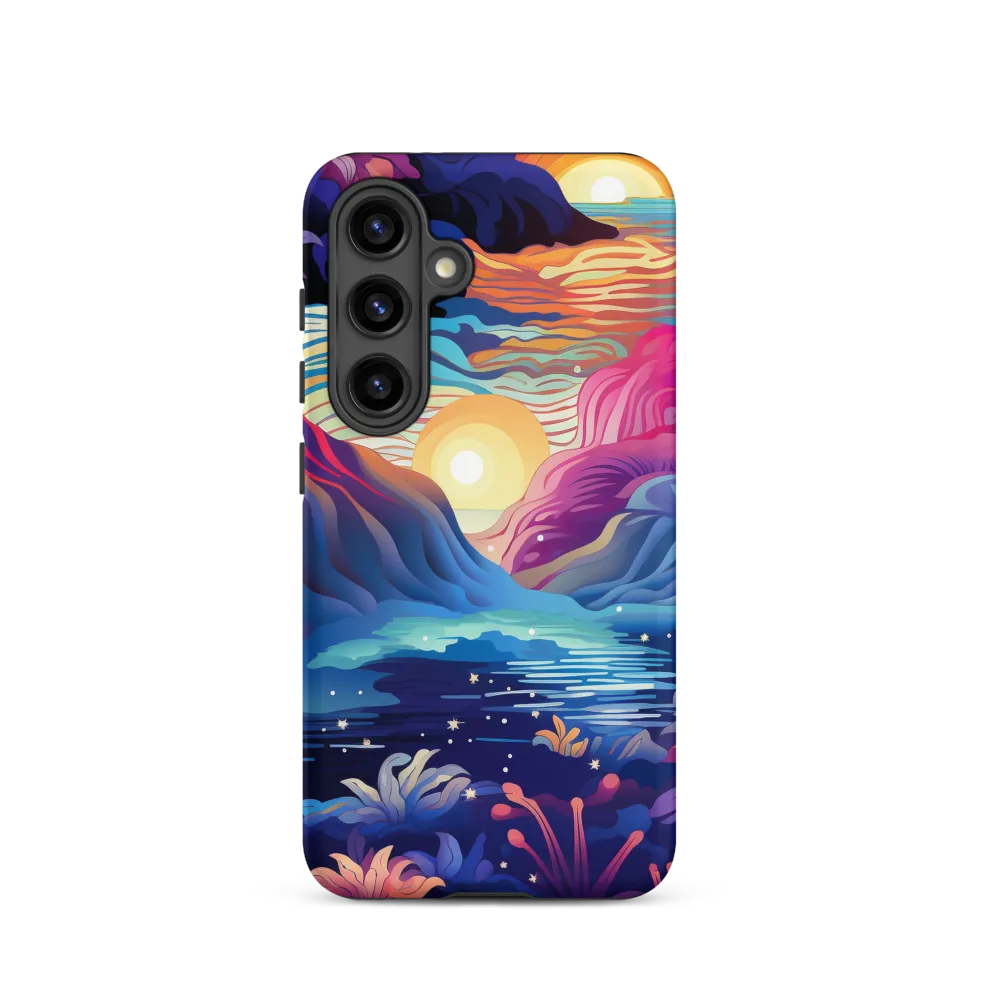 Tropical Dreamscape | Phone Case |  S24 | Tough Case | Matte