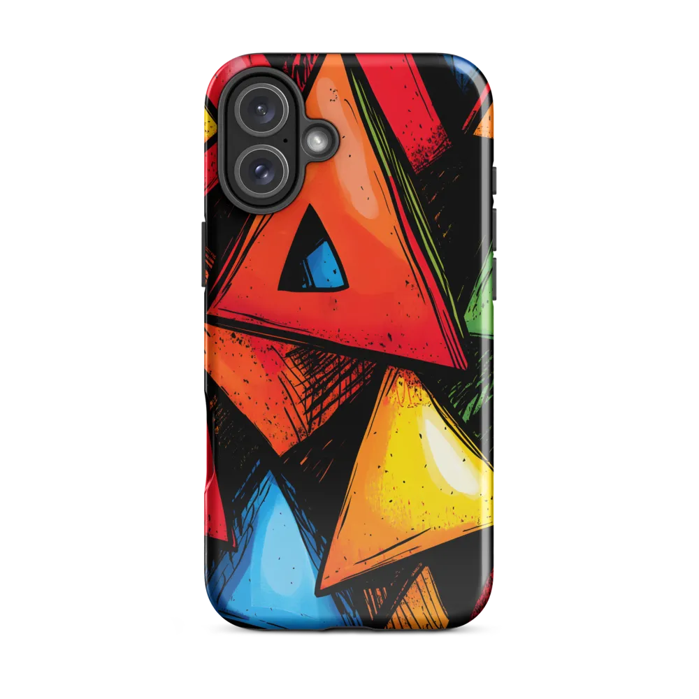 Vibrant Triangles in Abstract Harmony