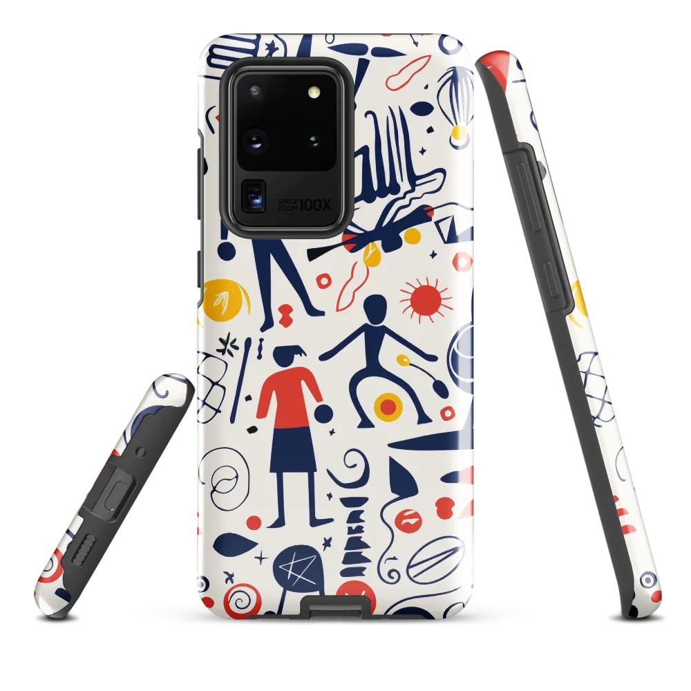 Dynamic Patterns of Play | Phone Case |  S20 Ultra | Tough Case | Glossy