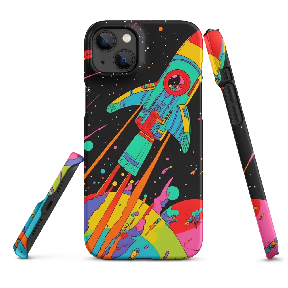 Cosmic Voyage: The Neon Lift-Off