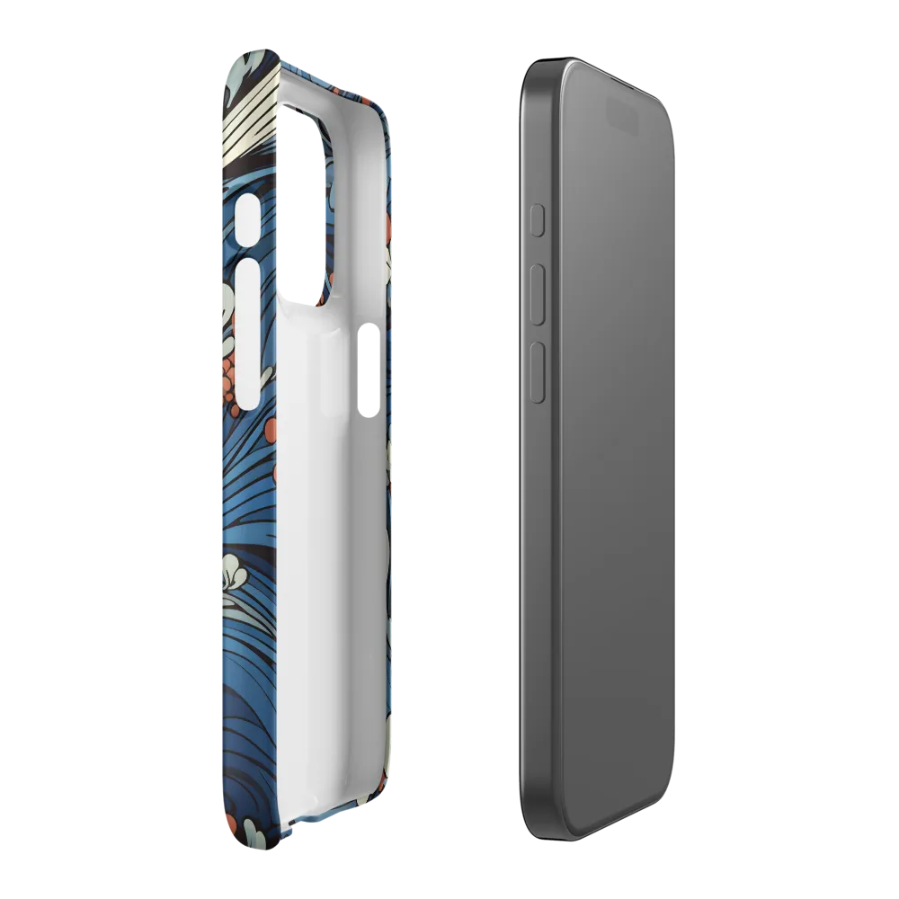 Nature's Elegance: An Oceanic Tapestry | Phone Case |  15 Pro | Snap Case | Matte