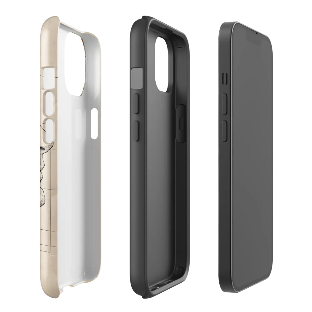 Geometric Reverie | Phone Case |  14 | Tough Case | Glossy