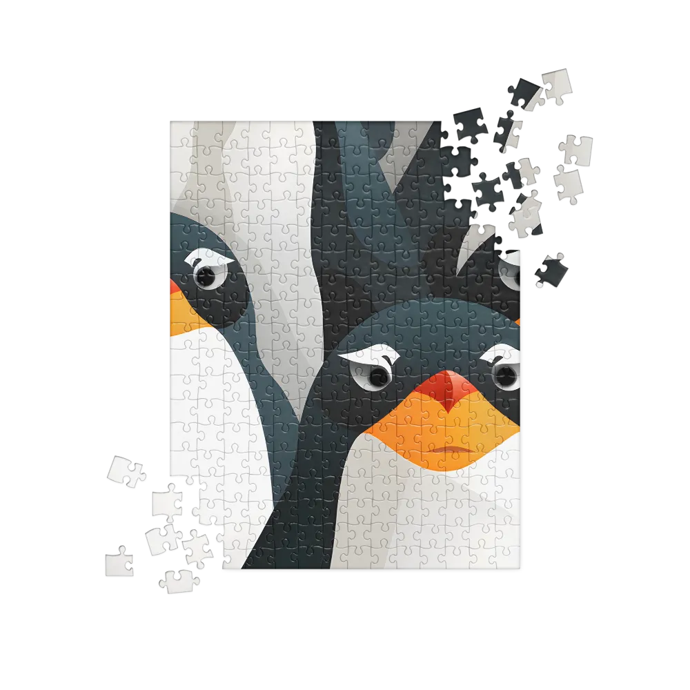 Penguin Parade | Jigsaw Puzzle | 252 pieces