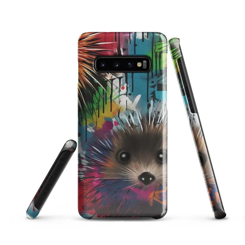 Whimsical Hedgehogs in a Kaleidoscopic Wonderland