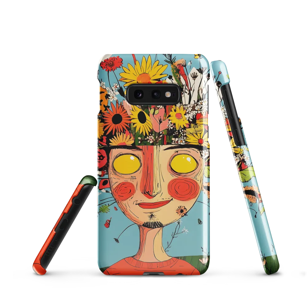 Whimsical Bloom | Phone Case |  S10e | Snap Case | Glossy