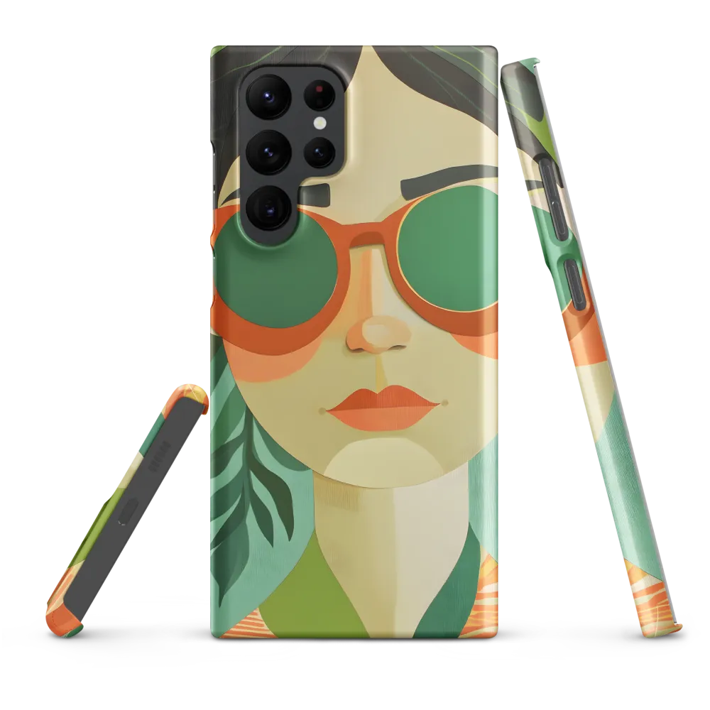 Bold Serenity: A Modern Portrait