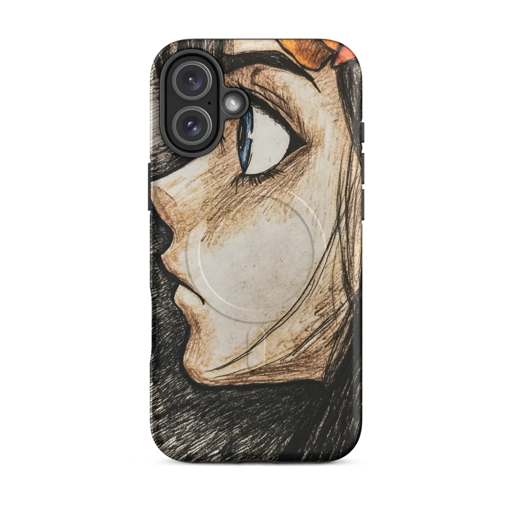Reflections in Profile | Phone Case |  16 Plus | MagSafe® Tough Case | Matte