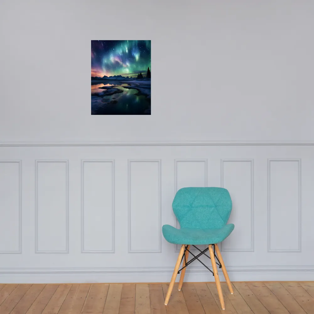 Ethereal Aurora: A Night Under the Stars