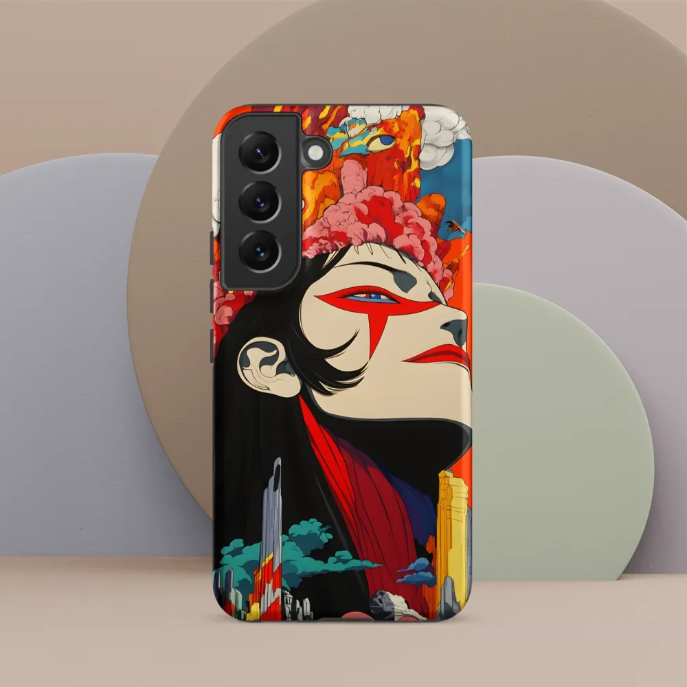 Eruption of Power | Phone Case |  S22 | Tough Case | Matte