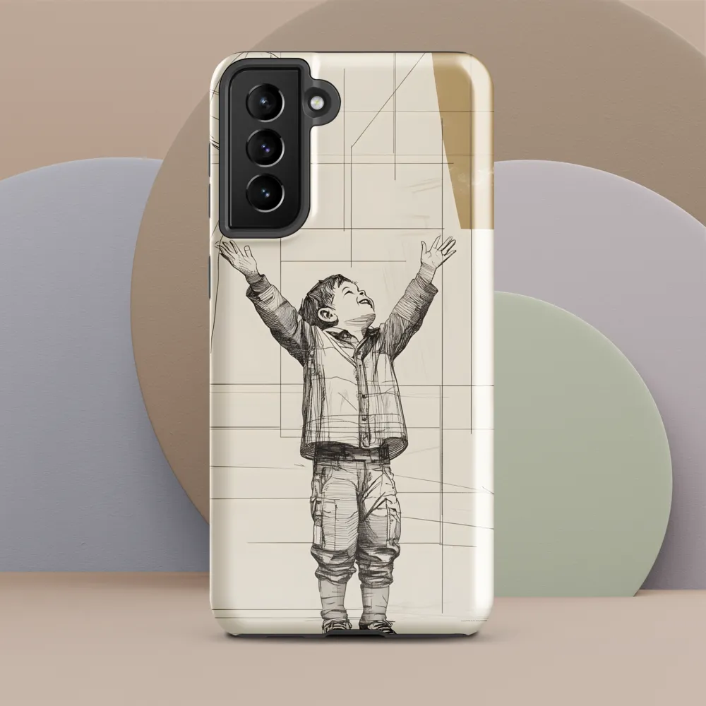A Child's Dream | Phone Case |  S21 Plus | Tough Case | Glossy