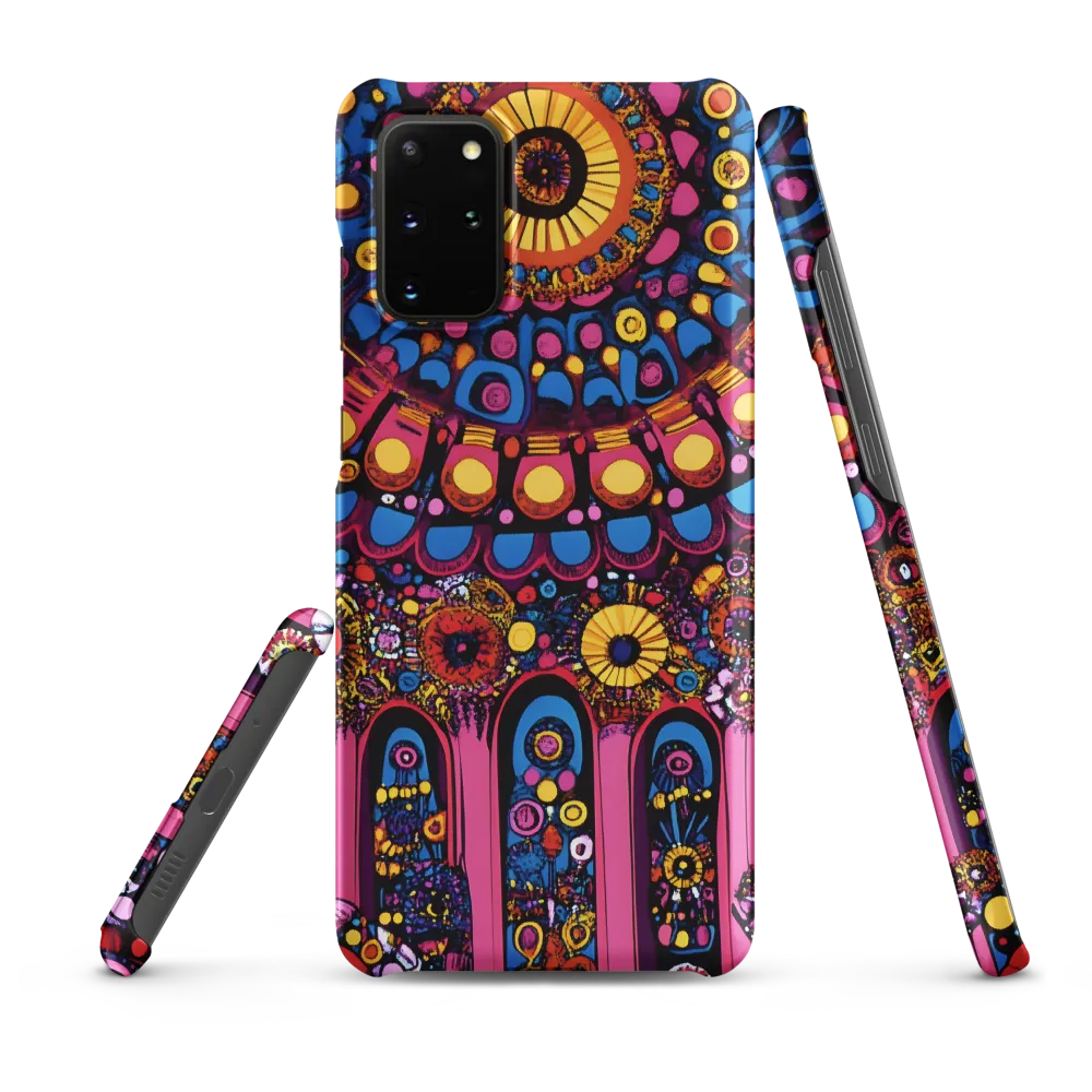 Whimsical Mandala Symphony | Phone Case |  S20 Plus | Snap Case | Matte