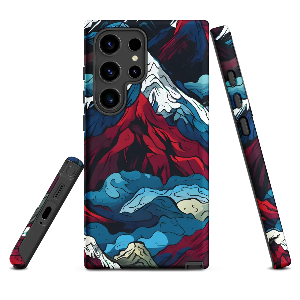 Mountain Majesty: An Abstract Voyage