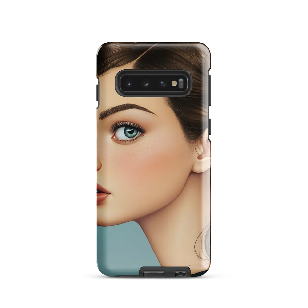 Captivating Gaze: A Modern Portrait