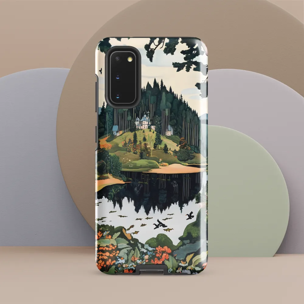 Tranquil Reflections: A Serene Landscape