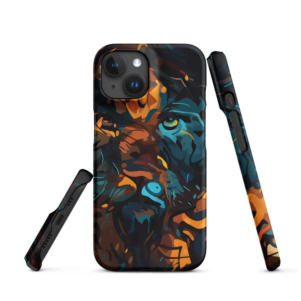 Tropical Enigma: A Wildlife Quartet | Phone Case |  15 | Snap Case | Matte