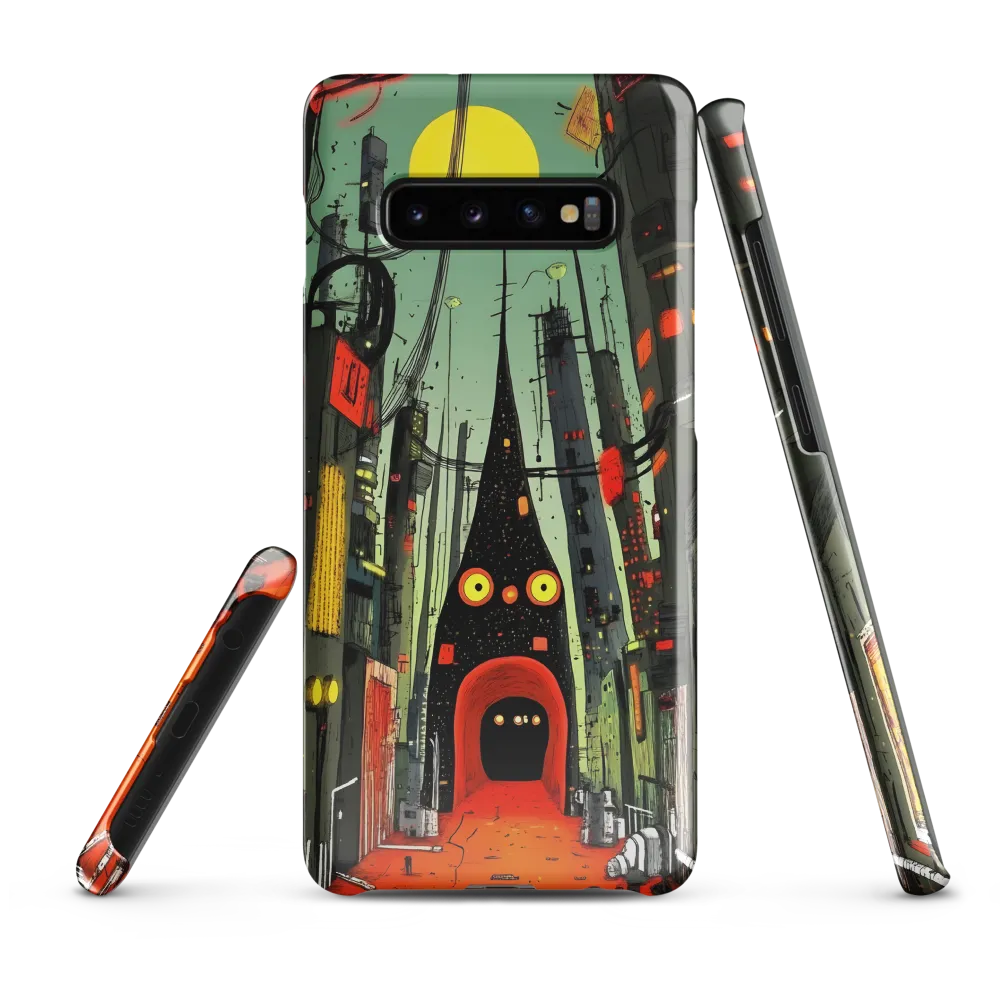 The Enigmatic Cityscape | Phone Case |  S10 Plus | Snap Case | Glossy