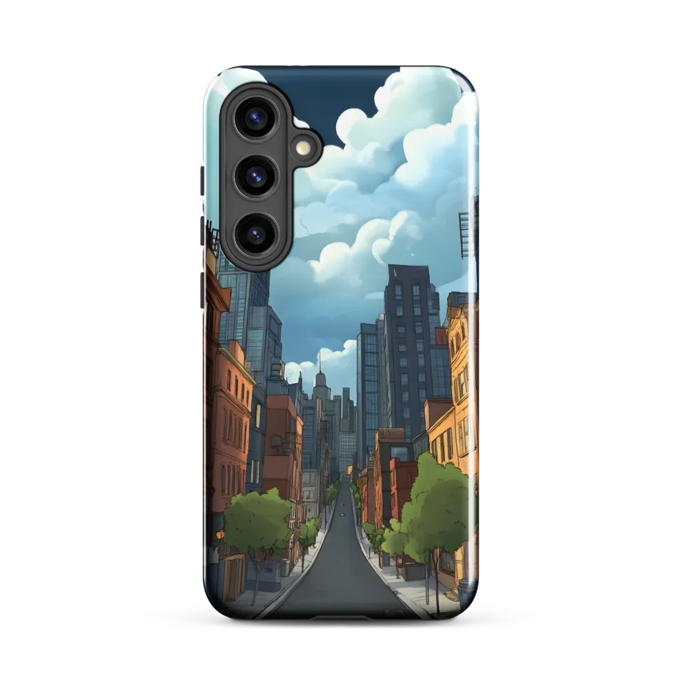Urban Serenity: A Digital Cityscape