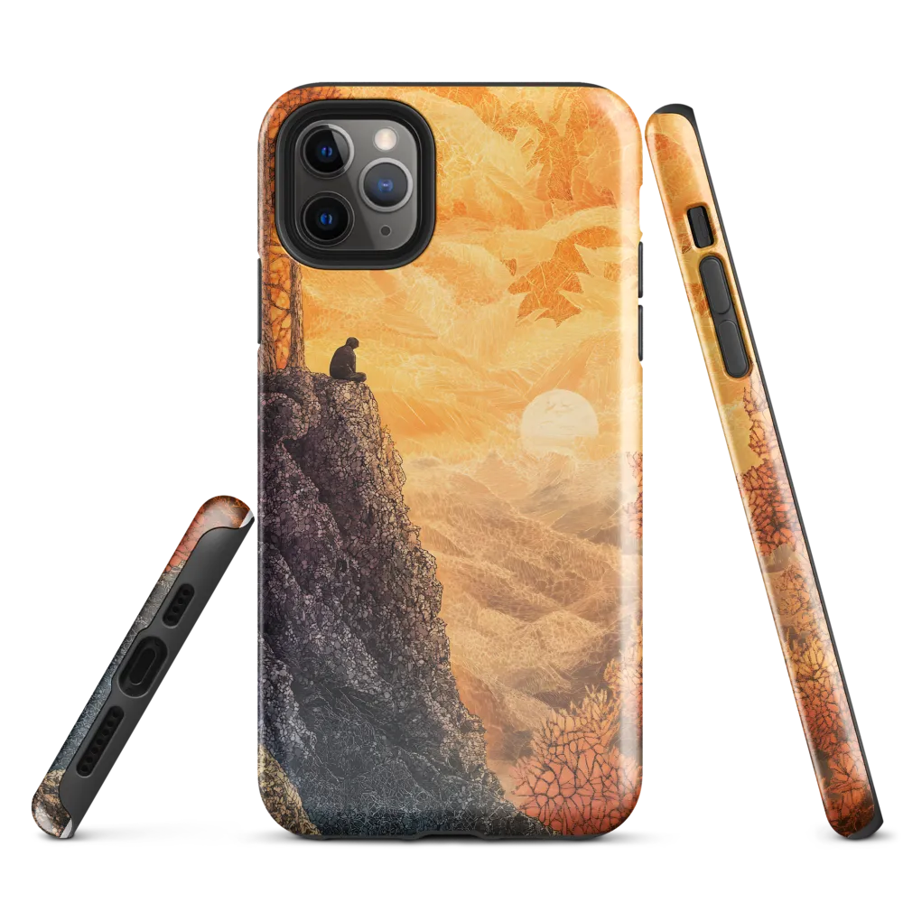 Solitude at Sunset | Phone Case |  11 Pro Max | Tough Case | Glossy