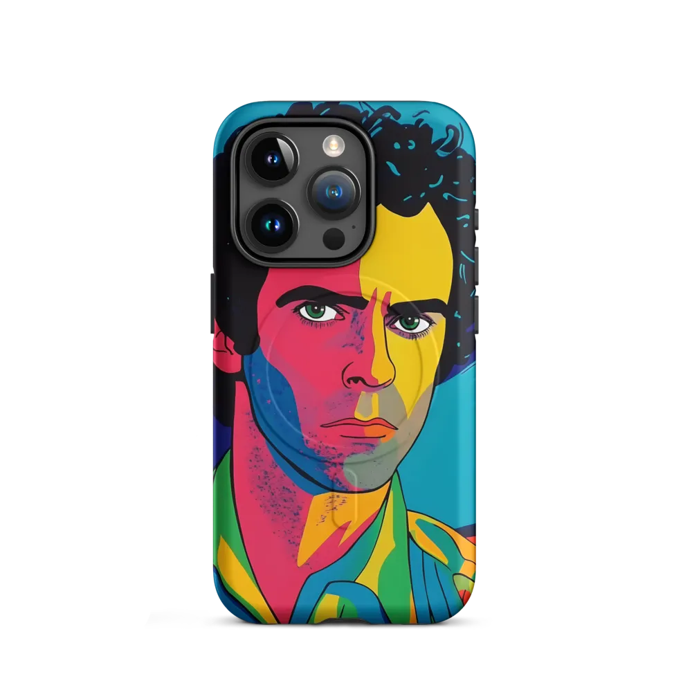 Electric Visage: A Portrait of Vibrance