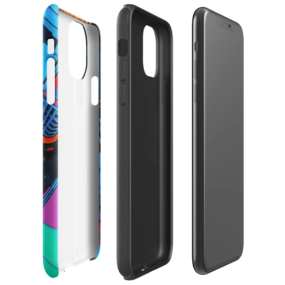 Neon Urban Dreamscape | Phone Case |  11 Pro Max | Tough Case | Glossy