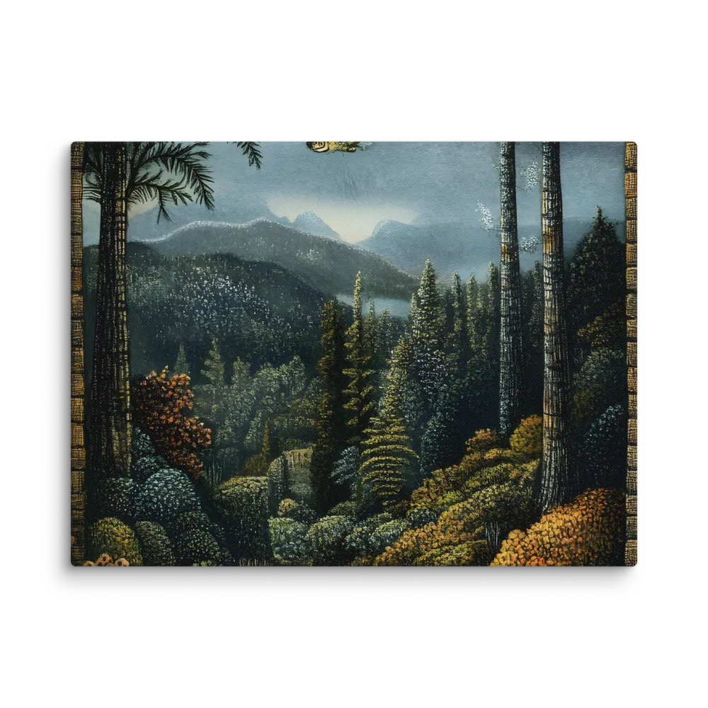 Whispers of the Enchanted Forest | Canvas | 9″×12″
