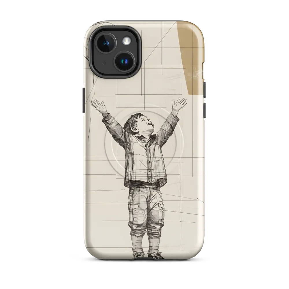 A Child's Dream | Phone Case |  14 Plus | MagSafe® Tough Case | Glossy