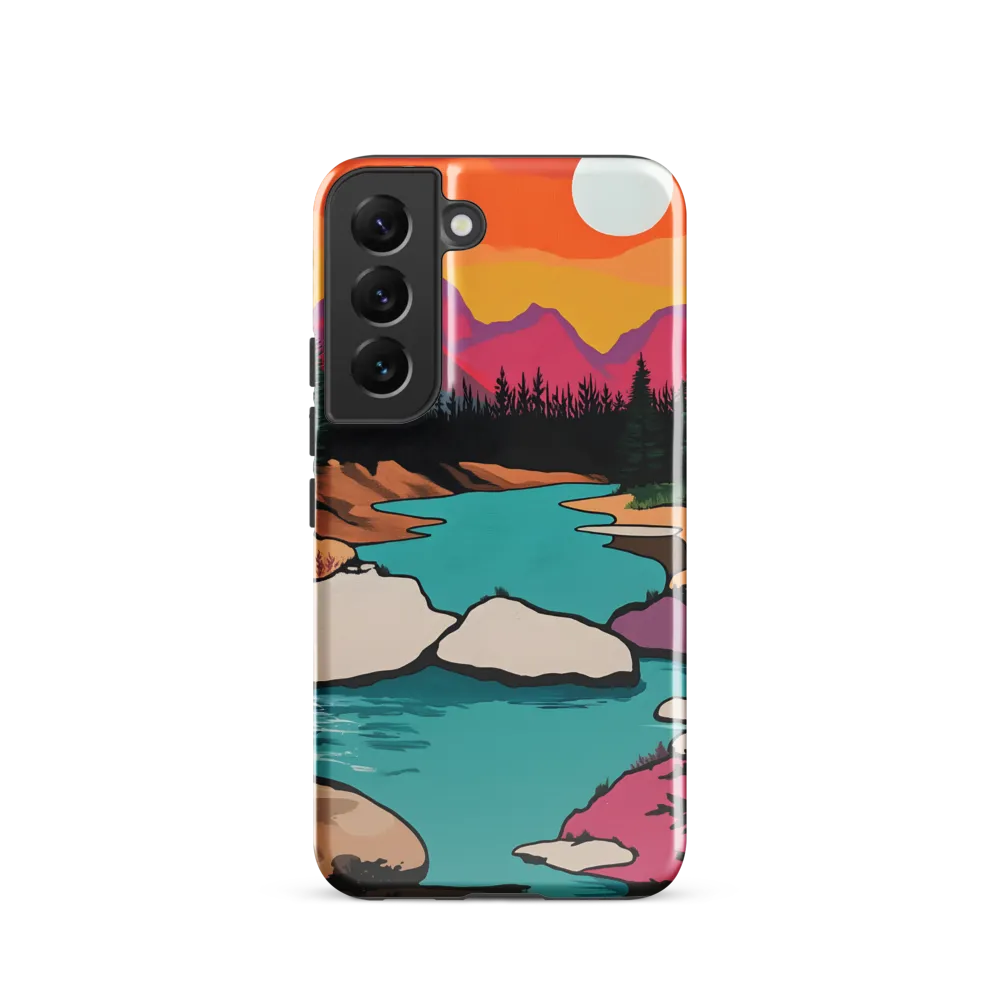 Dual Suns Over Serene Waters
