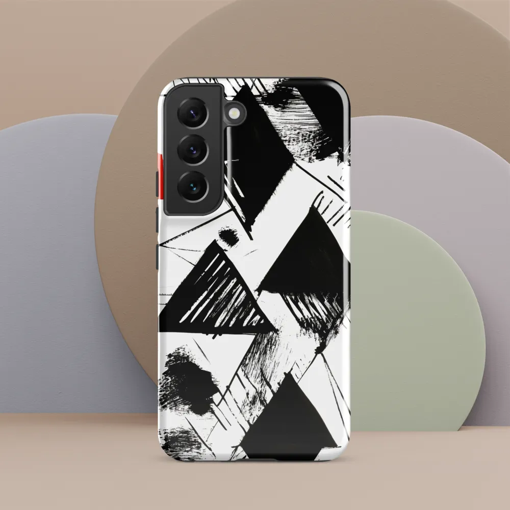 Dynamic Geometric Harmony | Phone Case |  S22 | Tough Case | Glossy