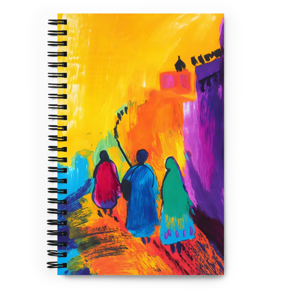 Journey Through Color | Spiral Notebook