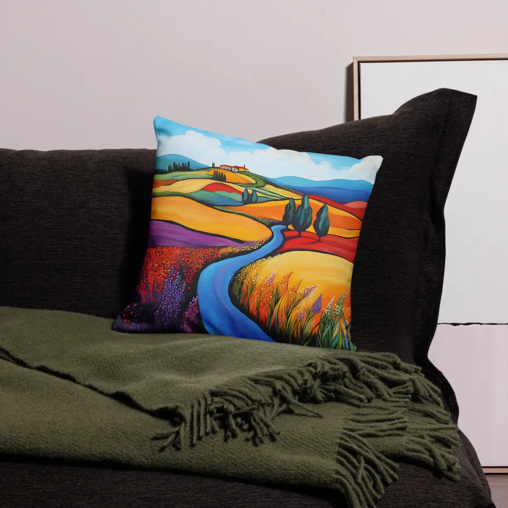 Harmony of Colors in Nature | Pillow | 18″×18″