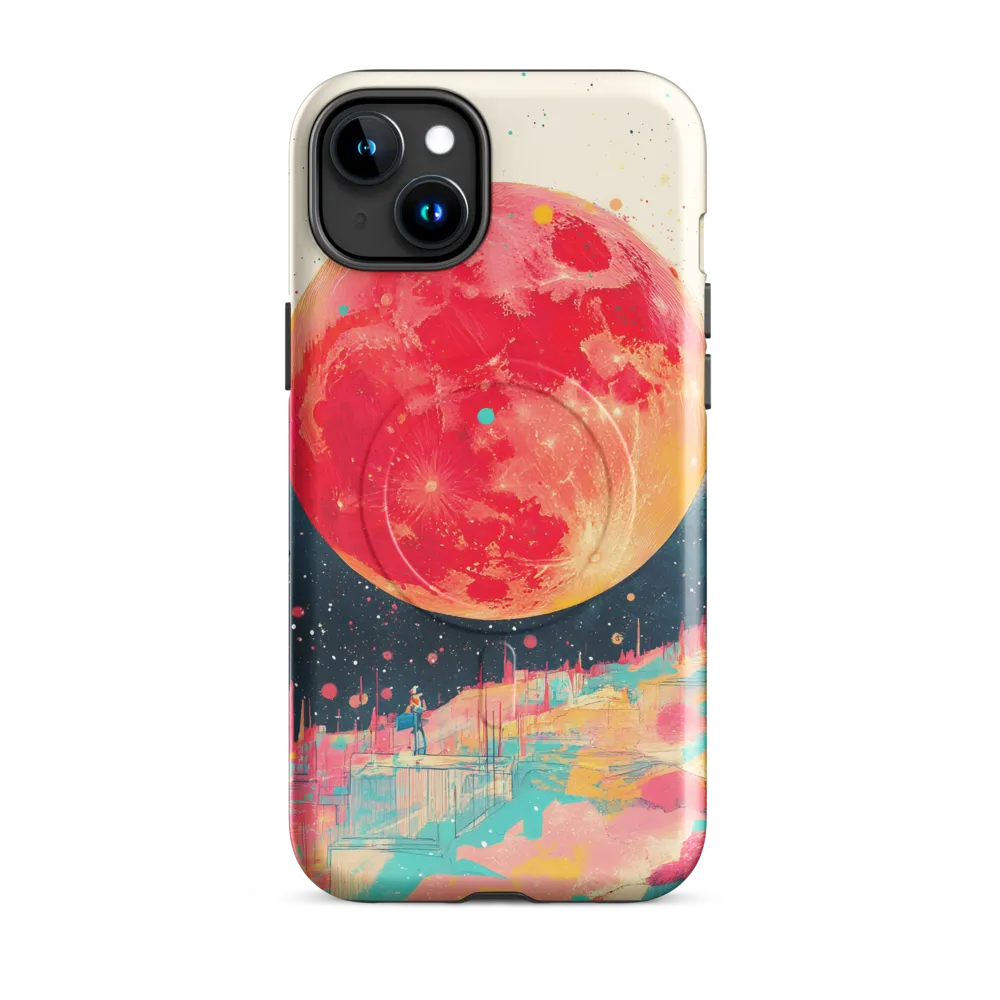 Crimson Dreams: A Lunar Exploration